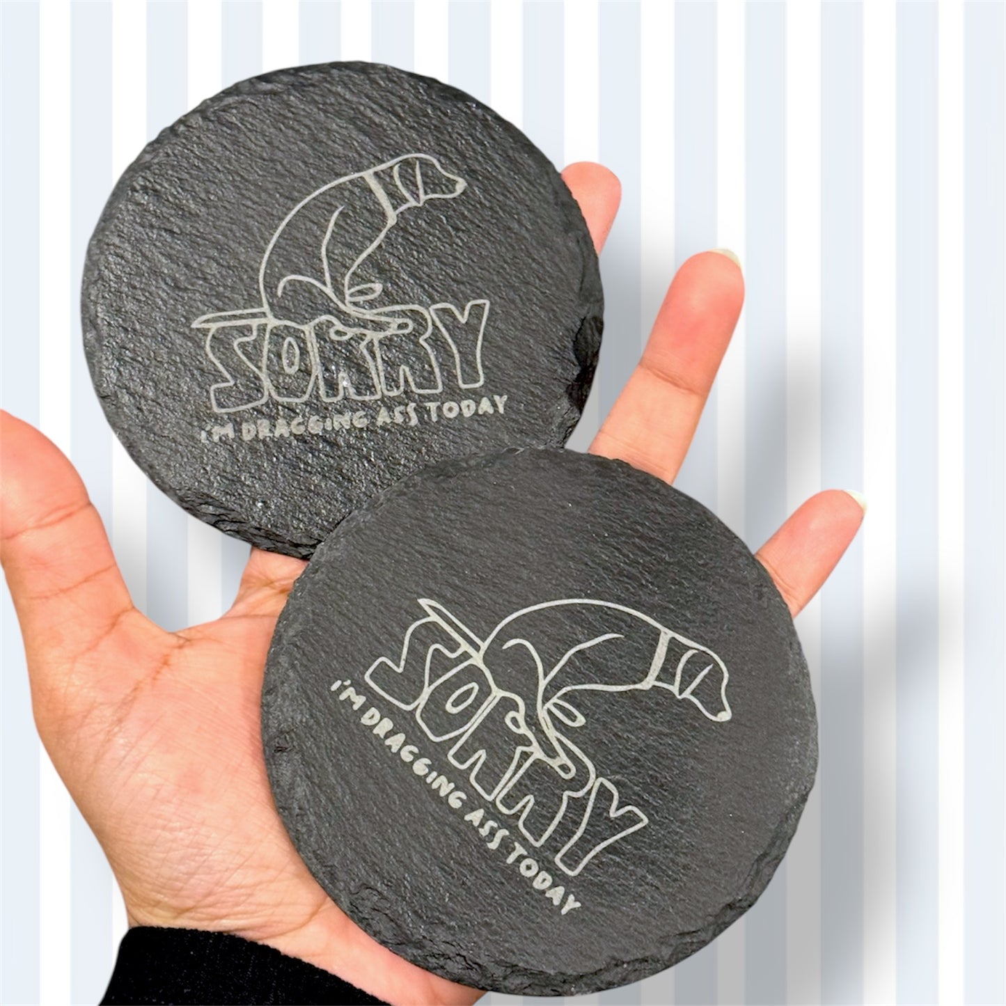 Round Stone Coasters