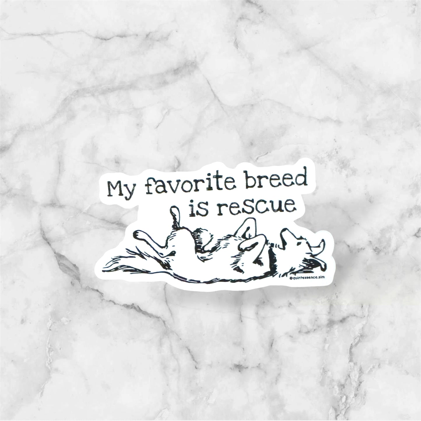 Rescue Sticker