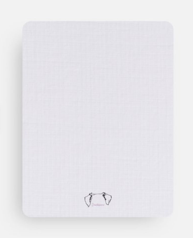 Cat Person Flat Notecard