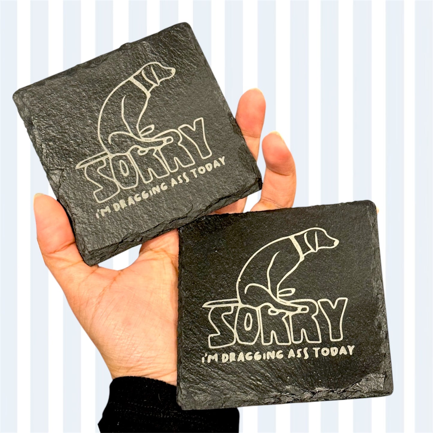Square Stone Coasters