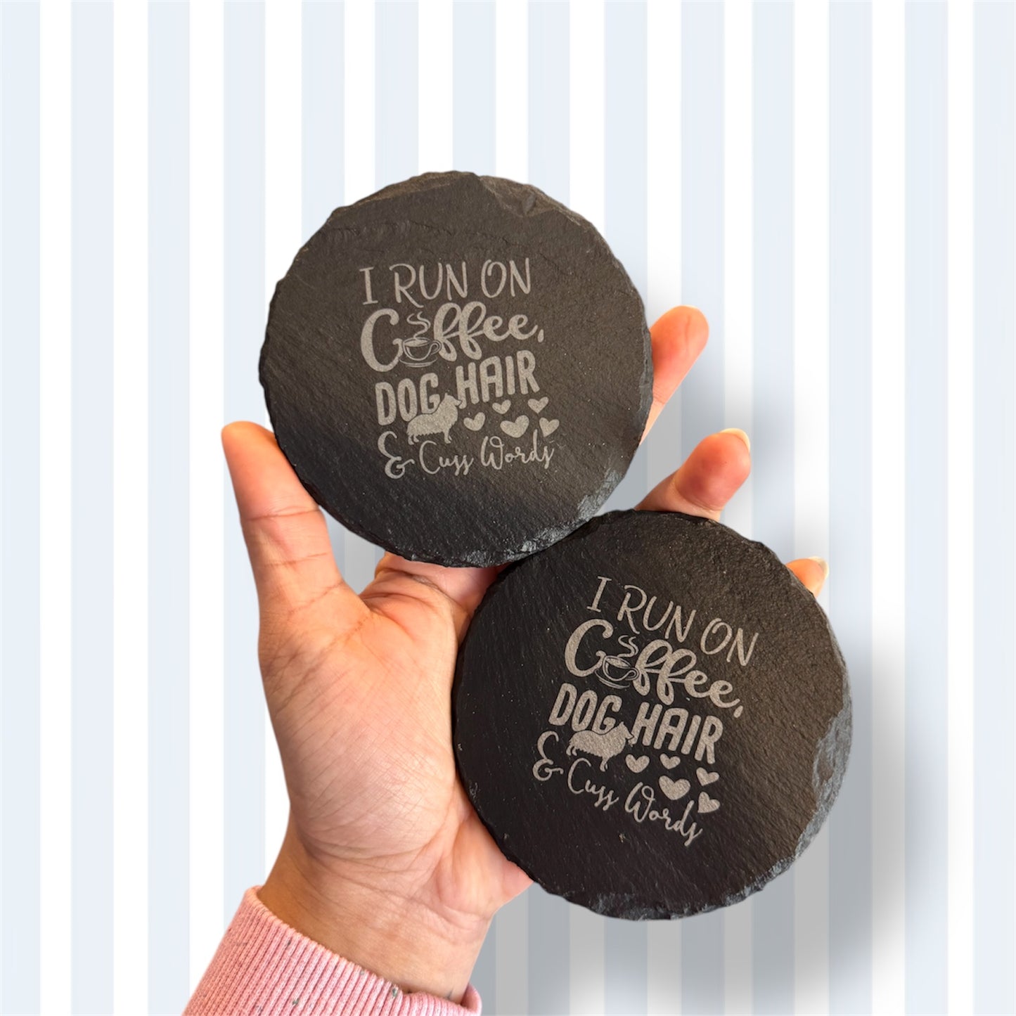 Round Stone Coasters