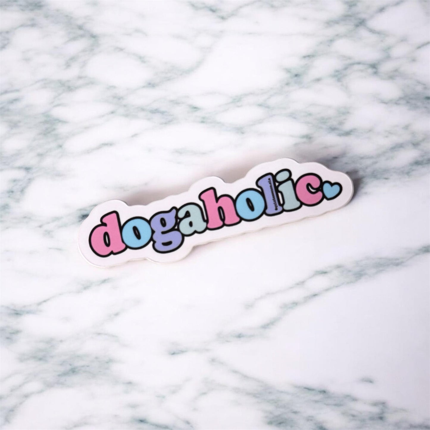 Dogaholic Sticker