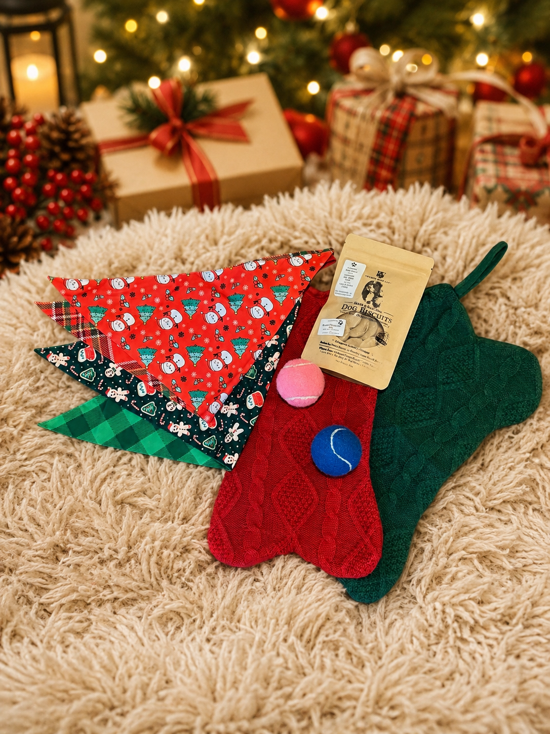 Holiday Dog Stockings